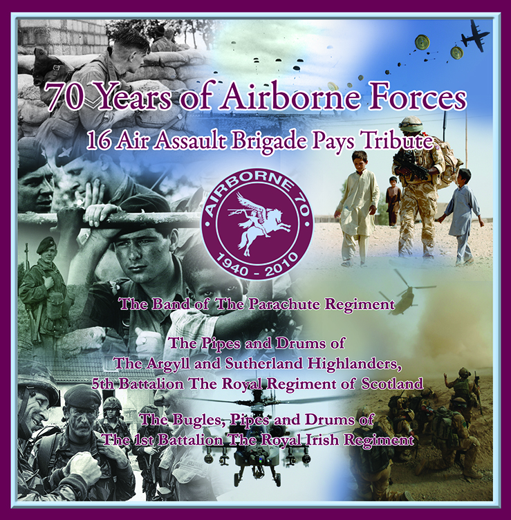 CD front cover The Band of the Parachute Regiment