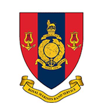 Logo of the Royal Marines Band Service